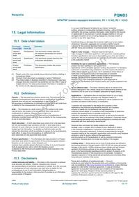 PQMD3Z Datasheet Page 15