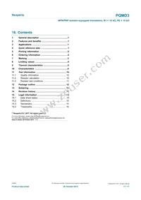 PQMD3Z Datasheet Page 17