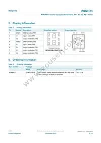 PQMH13Z Datasheet Page 2