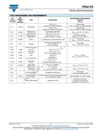 PR02FS0203909KR500 Datasheet Page 6