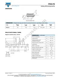 PR02FS0203909KR500 Datasheet Page 7