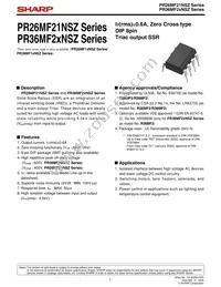 PR26MF21NSZF Datasheet Cover