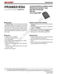 PR308S31ESU Datasheet Cover