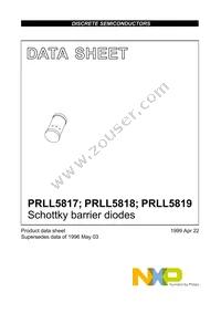 PRLL5818 Datasheet Page 2