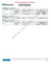 PRM48BF480T400A00 Datasheet Page 4