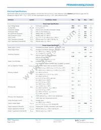 PRM48BH480M250A00 Datasheet Page 5