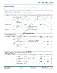 PRM48JT480M500A00 Datasheet Page 11