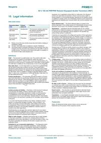 PRMB11Z Datasheet Page 12