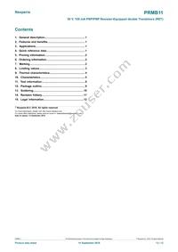 PRMB11Z Datasheet Page 13