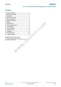 PRMD10Z Datasheet Page 14