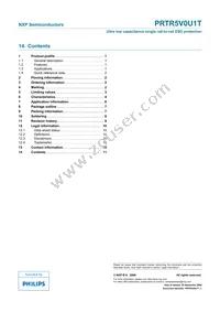 PRTR5V0U1T Datasheet Page 12