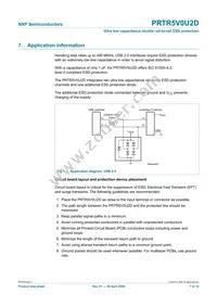 PRTR5V0U2D Datasheet Page 8