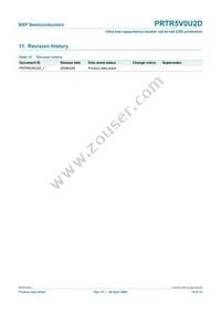 PRTR5V0U2D Datasheet Page 11