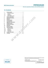 PRTR5V0U2D Datasheet Page 13