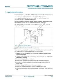 PRTR5V0U2K Datasheet Page 7