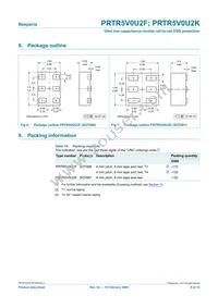 PRTR5V0U2K Datasheet Page 8