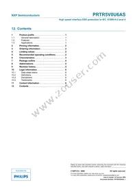 PRTR5V0U6AS Datasheet Page 7