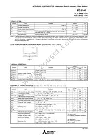 PS11011 Datasheet Page 3