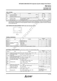PS11013 Datasheet Page 3