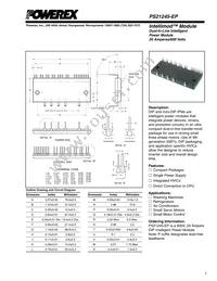 PS21245-EP Datasheet Cover