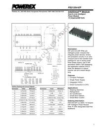 PS21254-EP Datasheet Cover