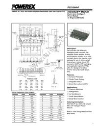 PS21564-P Datasheet Cover