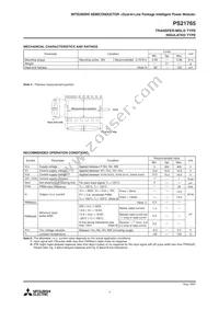 PS21765 Datasheet Page 4