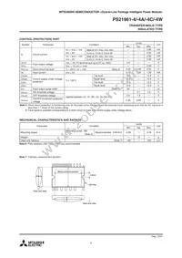 PS21961-4 Datasheet Page 6