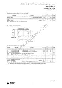 PS21962-4S Datasheet Page 4