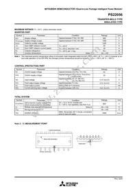 PS22056 Datasheet Page 3
