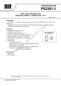 PS2381-1Y-F3-AX Datasheet Cover