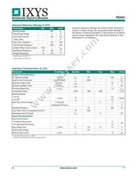 PS2401 Datasheet Page 2