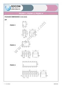 PS2501-4XSM Datasheet Page 7