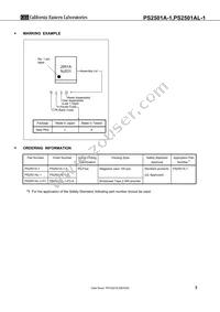 PS2501AL-1-F3-K-A Datasheet Page 3