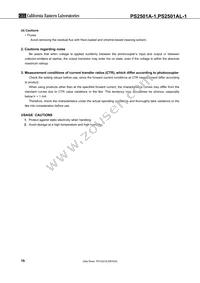 PS2501AL-1-F3-K-A Datasheet Page 10