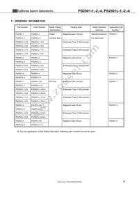PS2501L-2-E4-A Datasheet Page 5