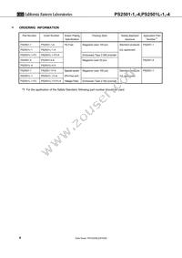 PS2501L-4-E3-A Datasheet Page 4