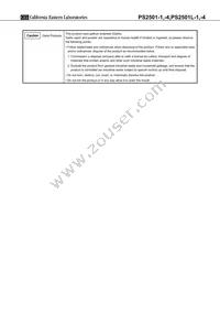 PS2501L-4-E3-A Datasheet Page 12