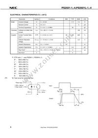 PS2501L-4-E3-A Datasheet Page 8