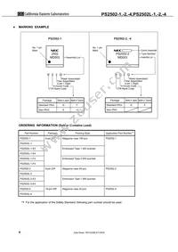 PS2502L-2-E3-A Datasheet Page 4