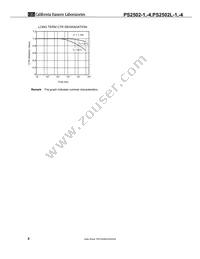 PS2502L-4-A Datasheet Page 8