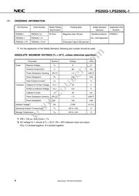 PS2503-1-K-A Datasheet Page 6