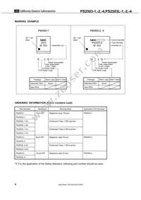 PS2503L-4-A Datasheet Page 4