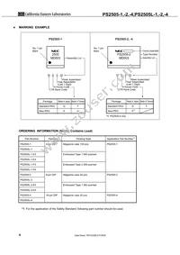 PS2505L-2-E3-A Datasheet Page 4