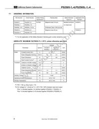 PS2505L-4-E3-A Datasheet Page 4