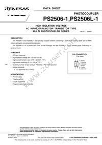 PS2506L-1-A Datasheet Page 3