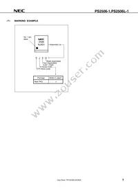 PS2506L-1-A Datasheet Page 5