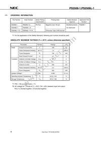 PS2506L-1-A Datasheet Page 6