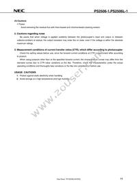 PS2506L-1-A Datasheet Page 13