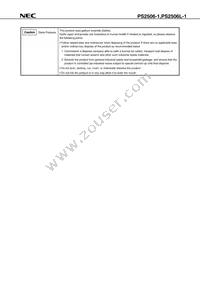 PS2506L-1-A Datasheet Page 15